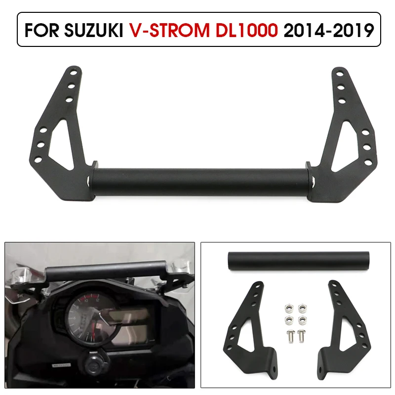 

DL1000 Motorcycle GPS Navigation Phone Holder Bracket For Suzuki V-Strom DL 1000 DL1000 2014-2019 Cellphone Stand Support Mount