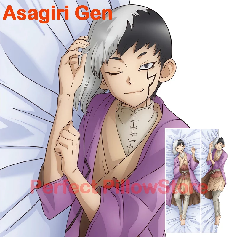 Dakimakura anime Asagiri Gen Double-sided Print Life-size body pillows cover Adult pillowcase