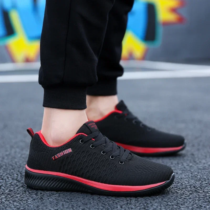 Athletic Shoes for Men Shoes Sneakers Black  Casual Men Women Knit Sneakers Breathable Athletic Running Walking Gym Shoes