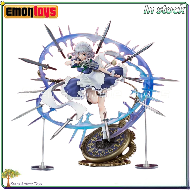

Оригинальный проект Emontoys Touhou Izayoi Sakuya 1/7, игрушка в подарок, коллекция, модель, аниме-фигурка