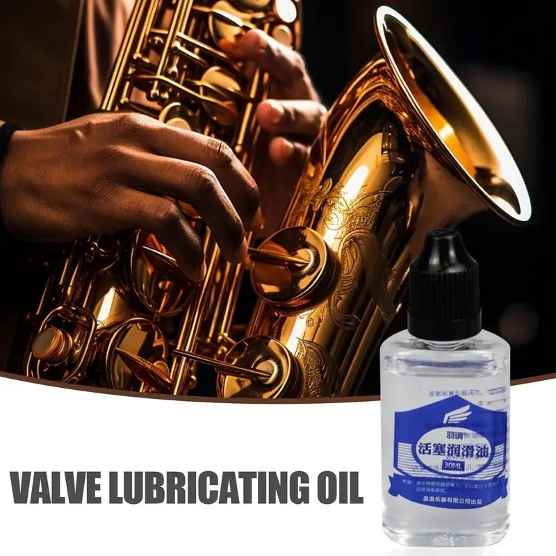 Valve Oil For Trumpet 30ml Valve Lubricating Oil Trumpet Oil Guitar Neck Oil Effective Professional Slide Grease For Trumpet For