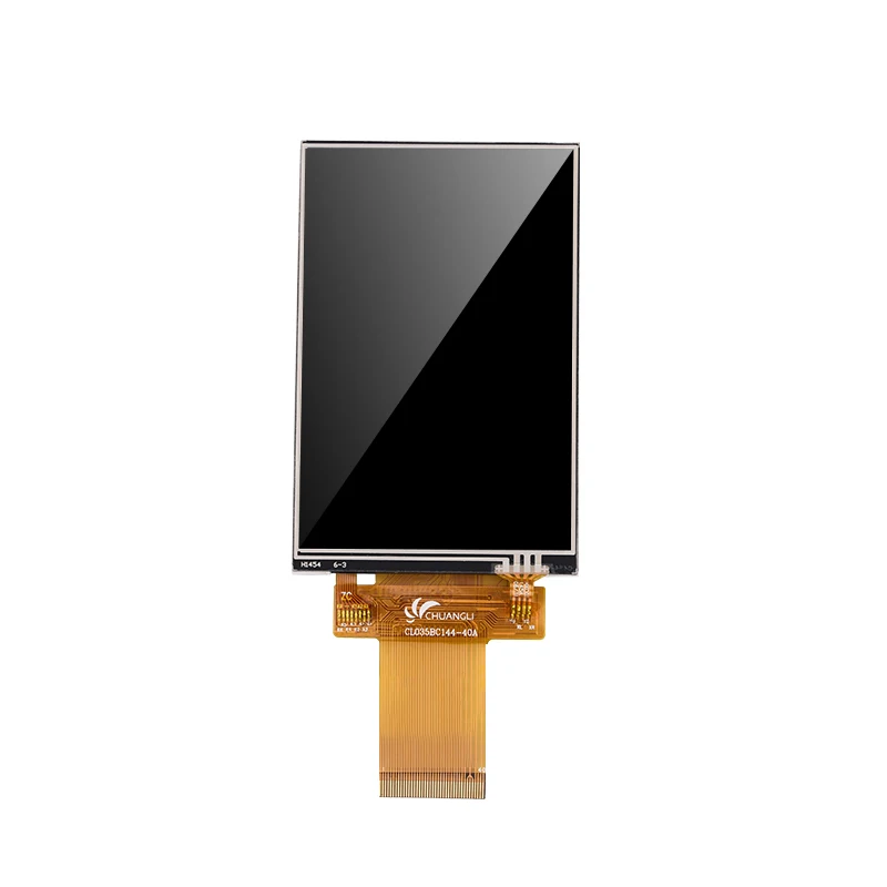 Tela lcd tft de 3.5 polegadas ili9488, tela lcd 320*480 spi, porta serial de 3 fios/4 fios, 8 bits/16 bits, porta paralela 40 pinos