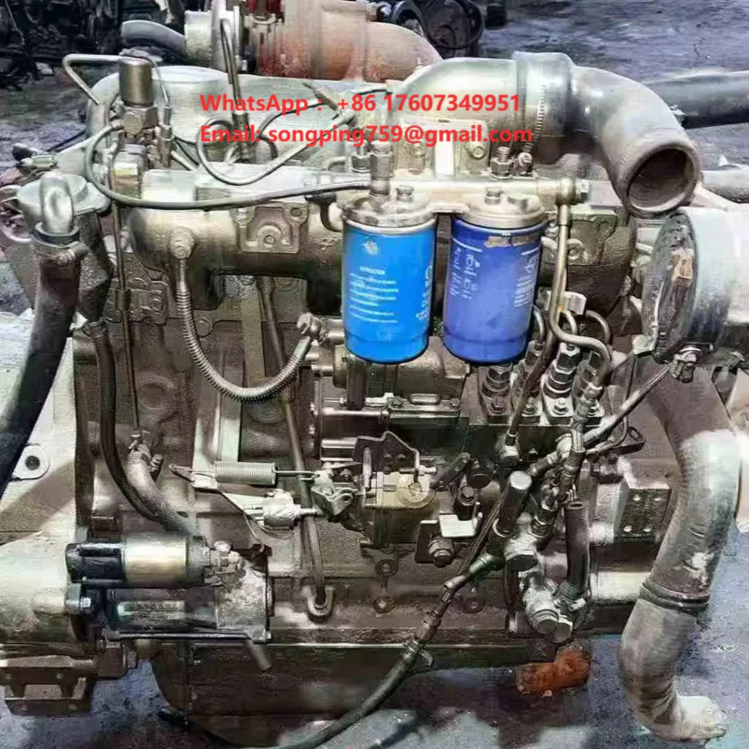 Used YUCHAI 4110, 4108 Complete Engine Assembly, In Good Working Condition