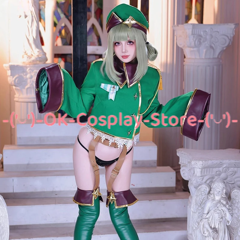 

Anime Gushing over Magical Girls Araga Kiwi Cosplay Costume Women Sexy Party Suit Halloween Carnival Uniforms Custom Made