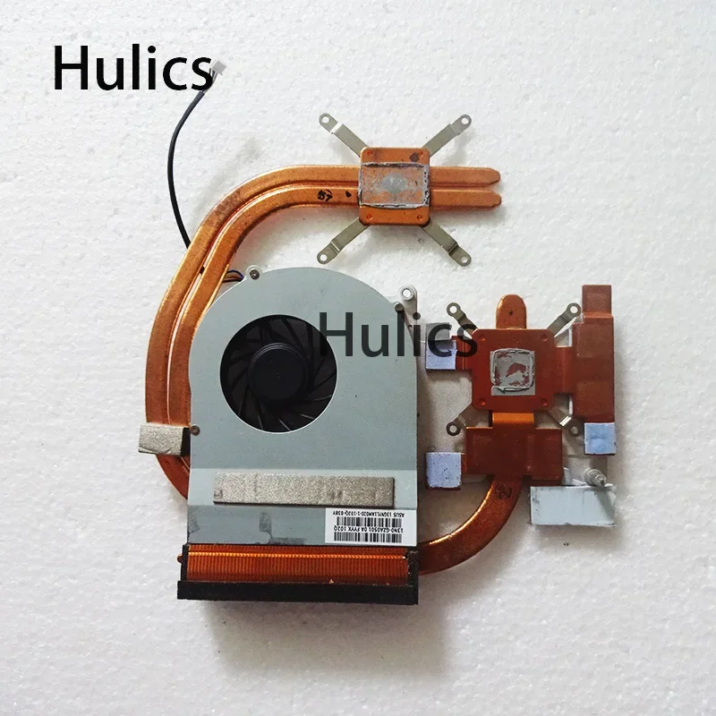 Hulics Used Laptop CPU Cooling Cooler Fan With Heatsink For ASUS G60J G60JX Radiator DFS491205MH0T F9Y7 DC5V 13GNYL1AM020