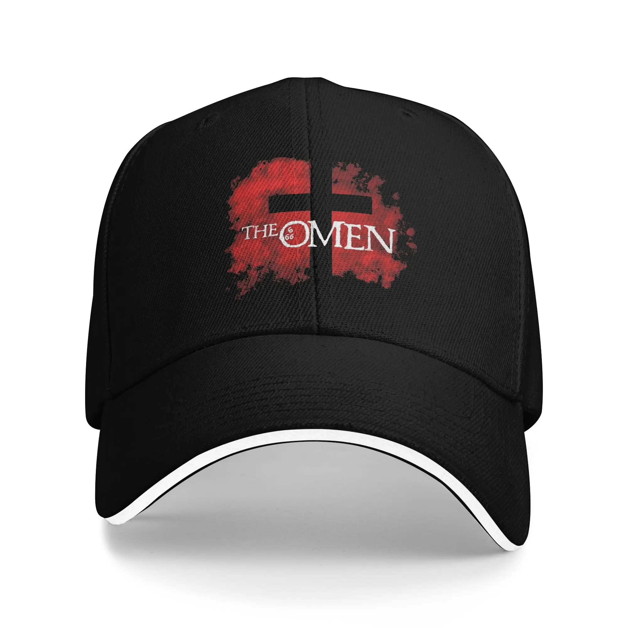 Men Women The Omen horror Hat Stylish Baseball Cap  Sun Hat Golf Headewear Adjustable Fit