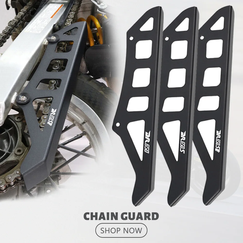 

2026 2025 Motorcycle Chain Guard Protector Decoration Chain Sprocket Frame Cover For Suzuki DR650 SE S 1996-2024 2023 DR 650