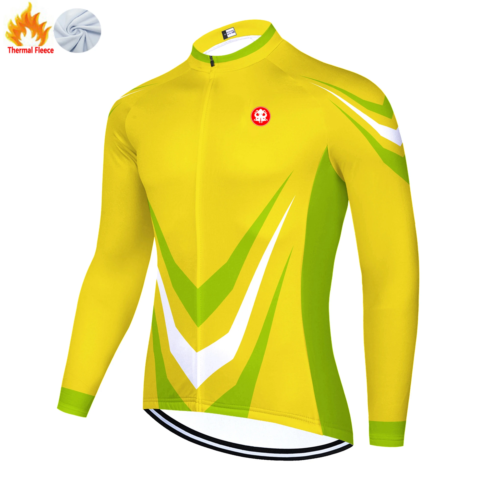 

KRAKEN OCTOPUS winter fleece mallots ciclismo hombre cycling jersey bike shirt abbigliamento mtb maillot cyclisme 2026 camisas