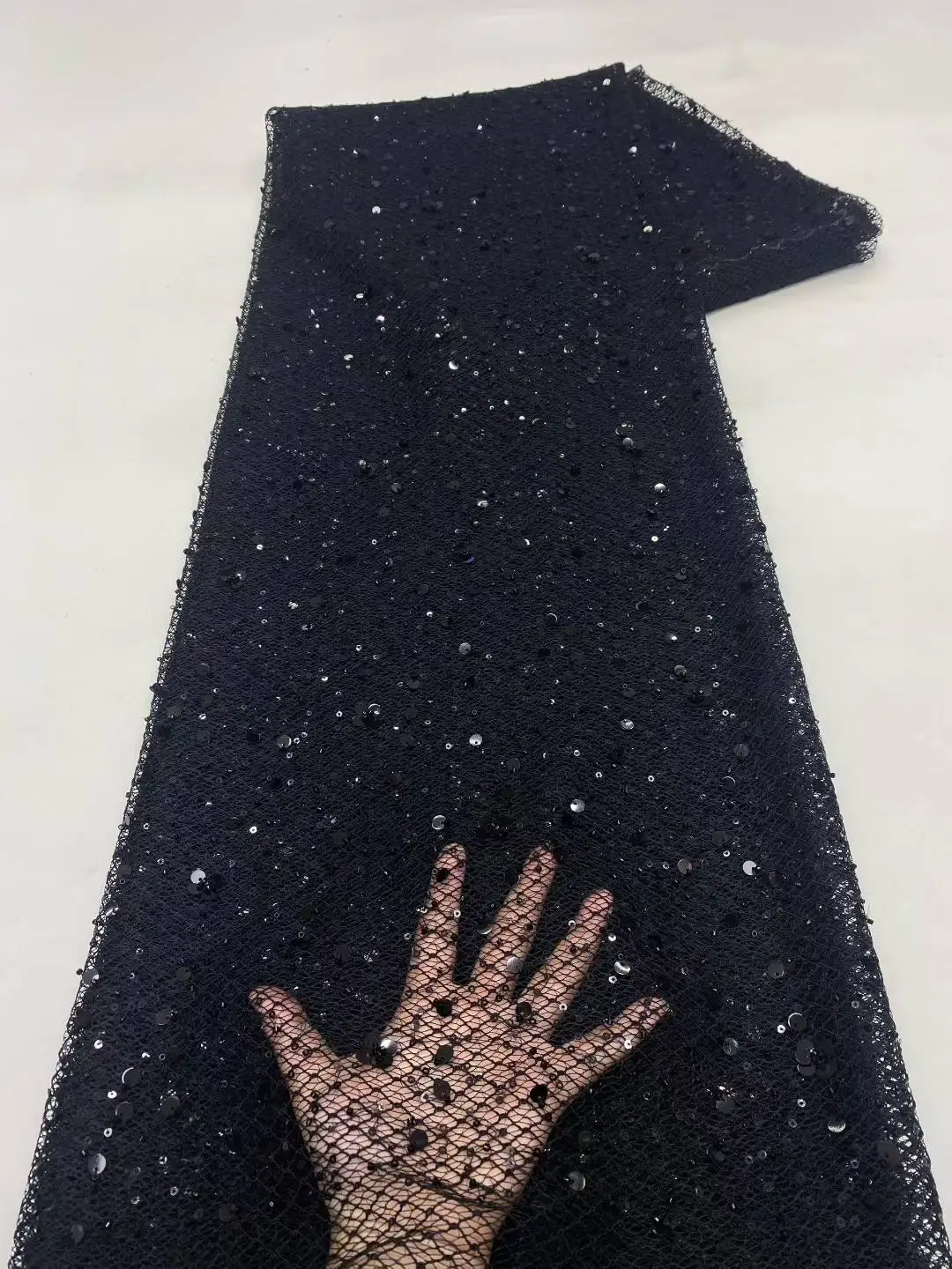 

Half Yard Hard Tulle Mesh Fabric Transparent Plaid Net Fabric Golden Silver Apparel Mesh Cloth DIY Sewing