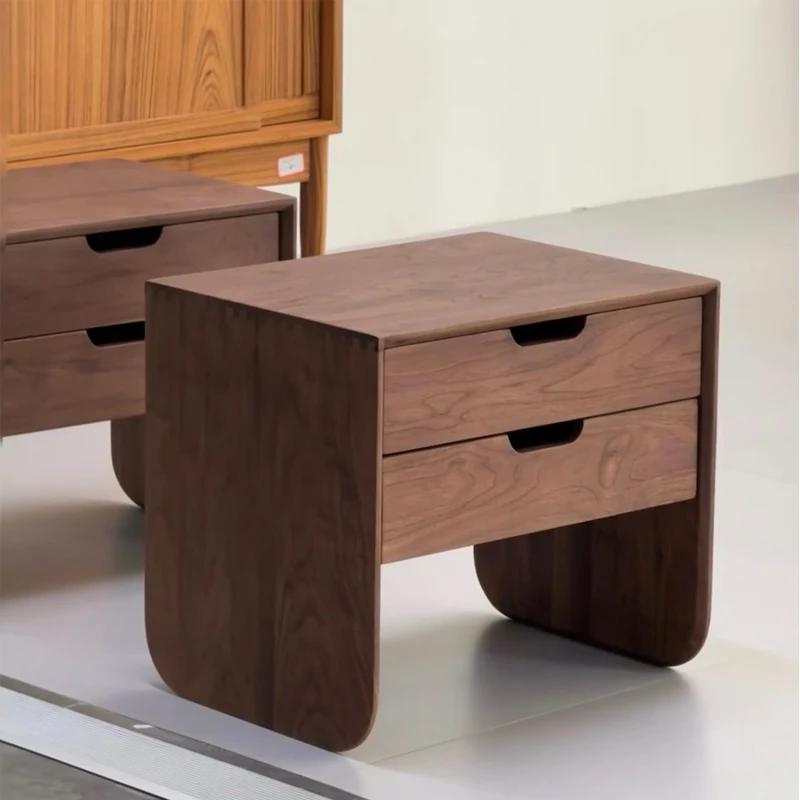 

Bauhaus European Nightstand Haus Modern Unique Nordic Bedside Table Aesthetic Storage Nachtkastjes Slaapkamer Bedroom Furniture