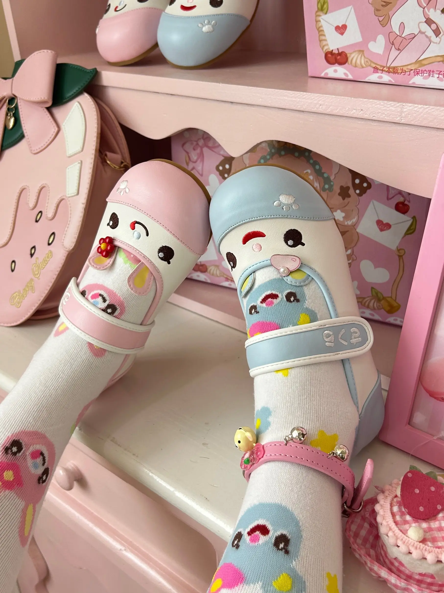 Japanese Sweet Round Head Doll Lo Shoes Soft Cute Girl Cute Soft Girl Indoor Shoes Flat Lolita Single Shoes for Women