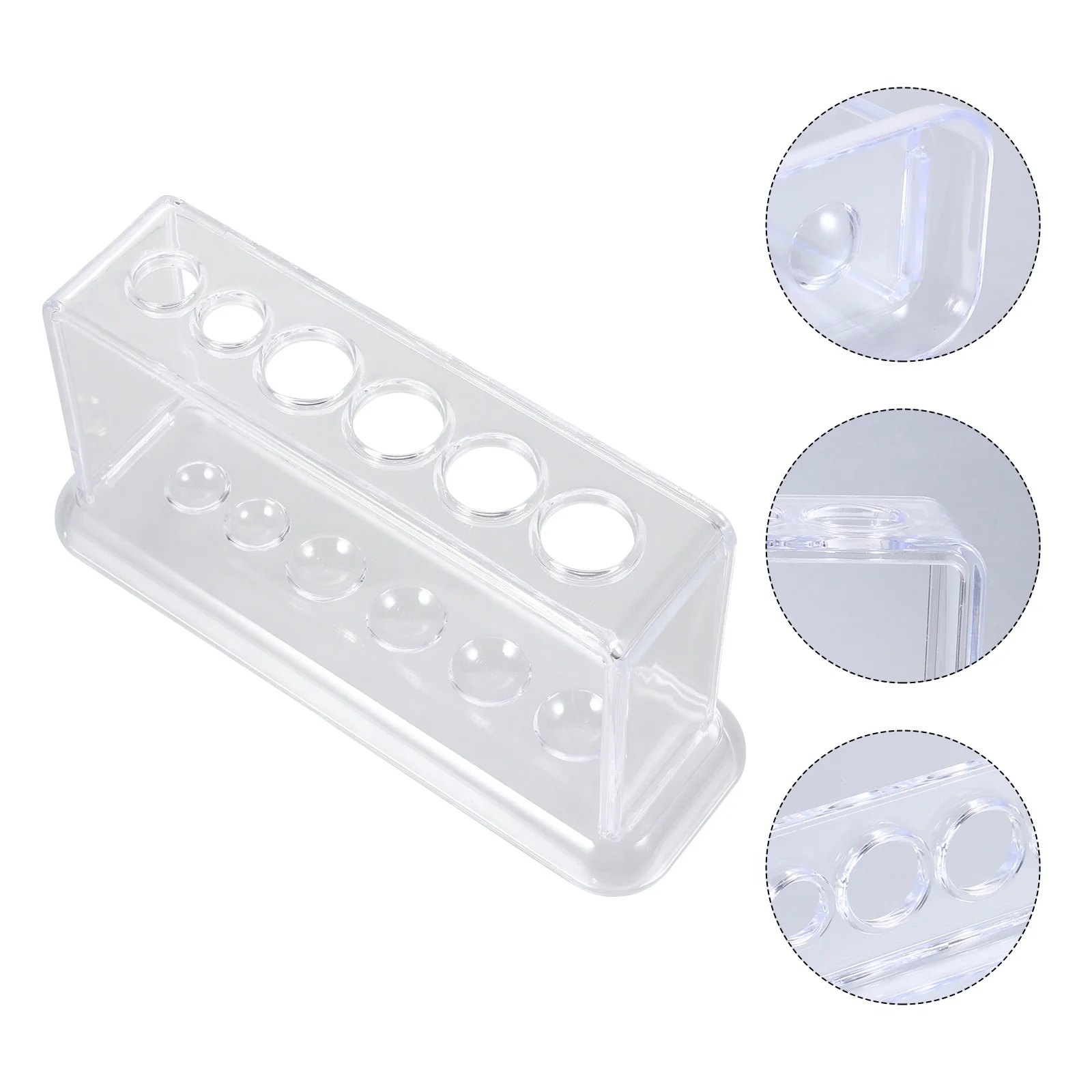 

2Pcs Professional Test Tube Shelf Superior Quality Durable Eco Friendly Reusable Washable Organizer Test Tube Rack