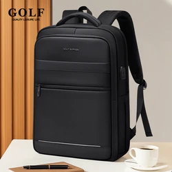 GOLF Business Laptop Backpack Men 16 Inch Slim Professional Back Pack with usb Charging Port Pockets Anti Theft Multi Functional