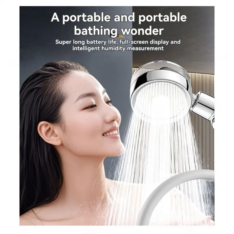 

B93B-Portable Electric Shower Set-Modern Minimalist Style Designed For Outdoor, Camping, Field Work