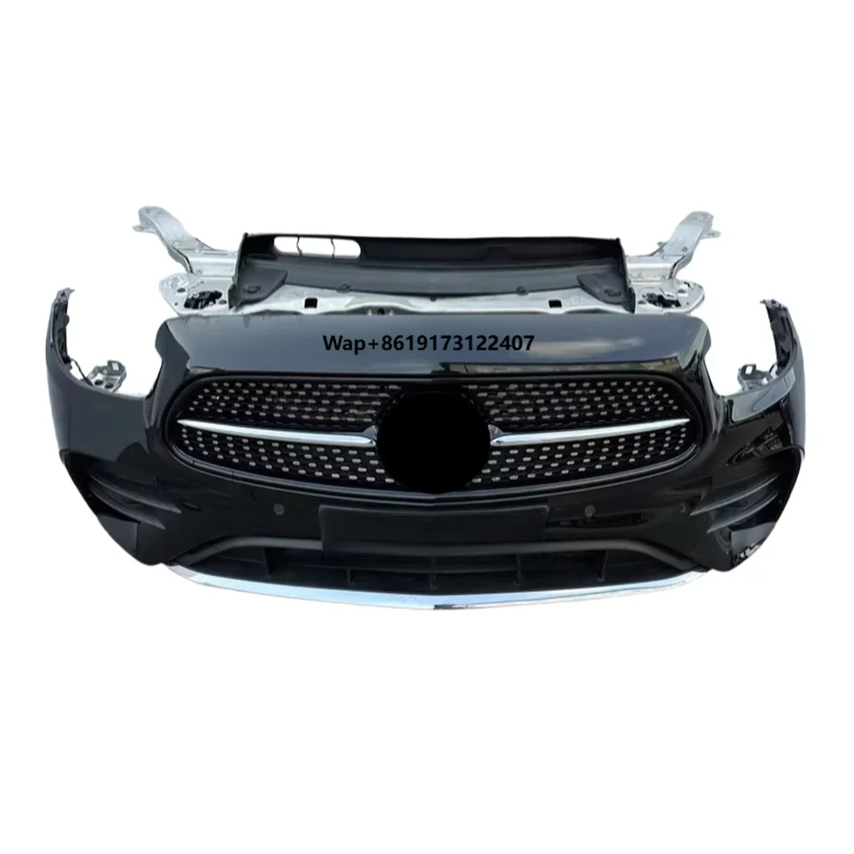 High Quality Front End Module for New Style E-Class W213 Original Front Bumpers Grille Water Tank Radiator
