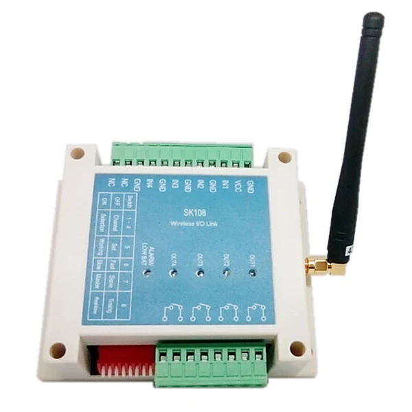 Imagem -06 - Interruptor de Controle de Rádio de Longa Distância 2km Canais 433mhz Sistema de Controle de Irrigação Inteligente Peças Lote Sk108