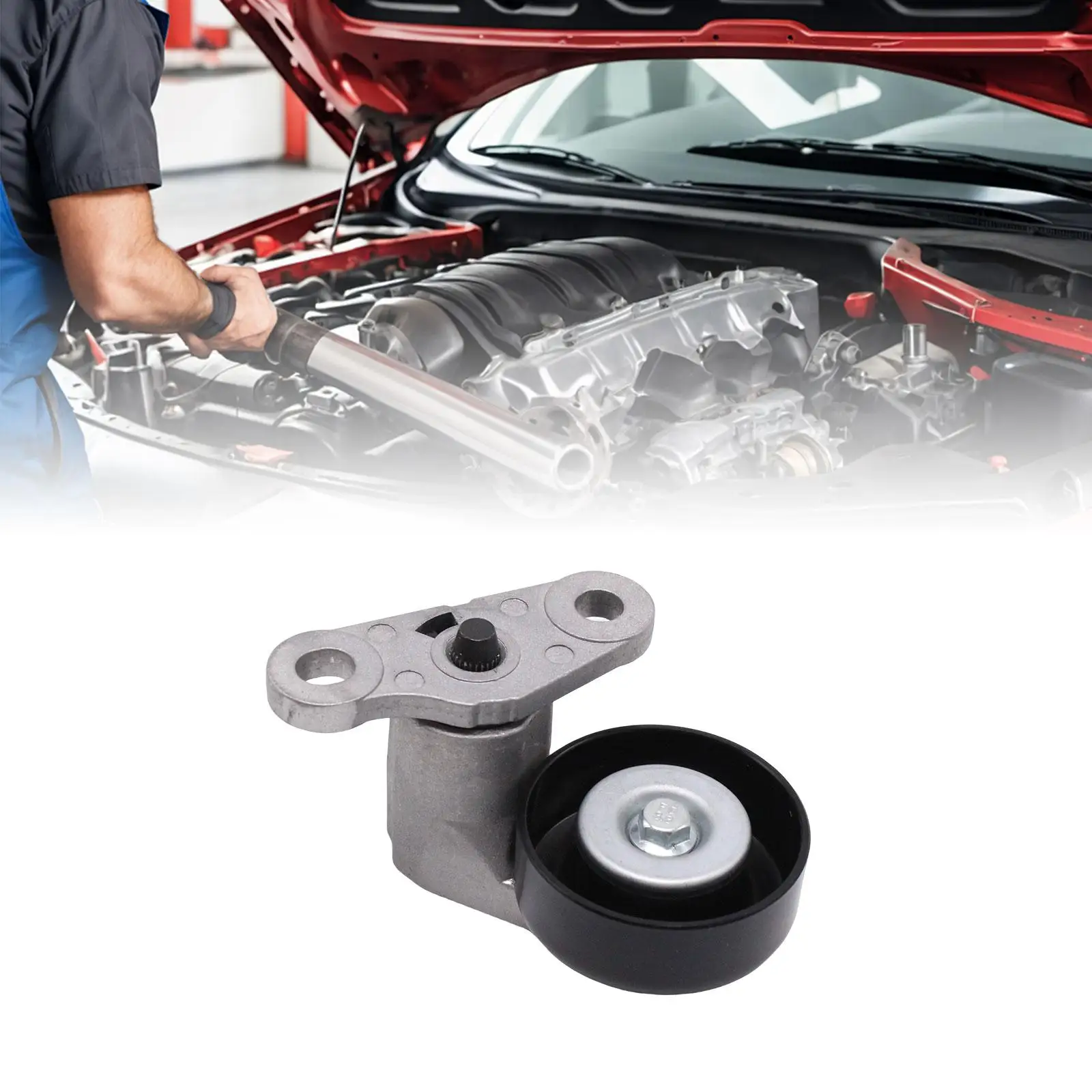 드라이브 벨트 텐셔너 풀리 자동차 부품 차량 자동차 부품은 예비 유지 보수 차고를 대체합니다. 12580196 쉬운 조립 교체