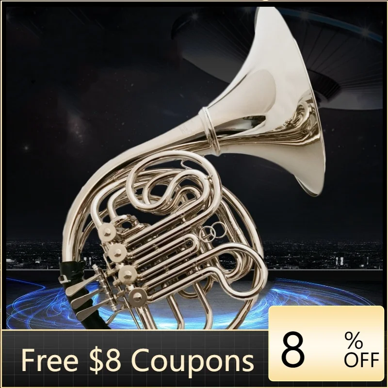 

STLF Manufacturer's four-button double-row large instrument set, split, B/F tuned nickel-plated, suitable for beginners