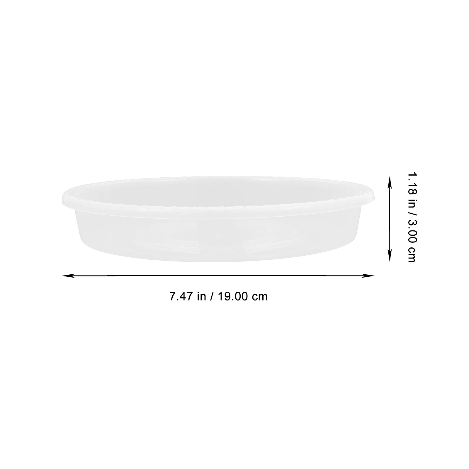

Plastic Drip Tray Water Holding Trays Flower Pot Plates Flowerpot Base Planter Planting Saucers Indoor Pots