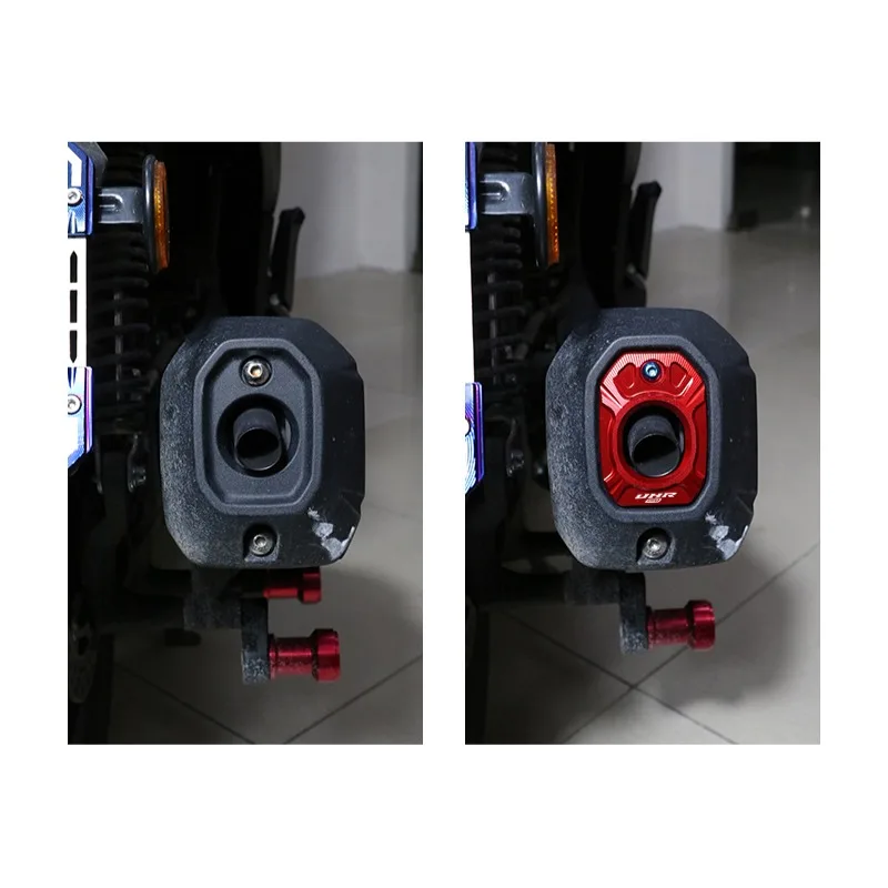 UHR 150 Motorcycle Exhaust Muffler Anti-scorching Decorative Protective Cover for HAOJUE UHR150 CNC Aluminum Tuning Accessories