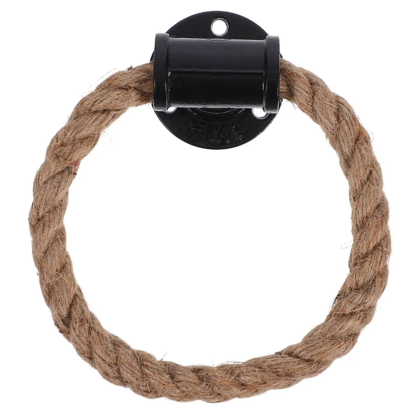 

Vintage Rope Pull Metal Ring Cabinet Door For Kitchen Drawer Wardrobe Dresser Furniture Rustic Pulls Handle