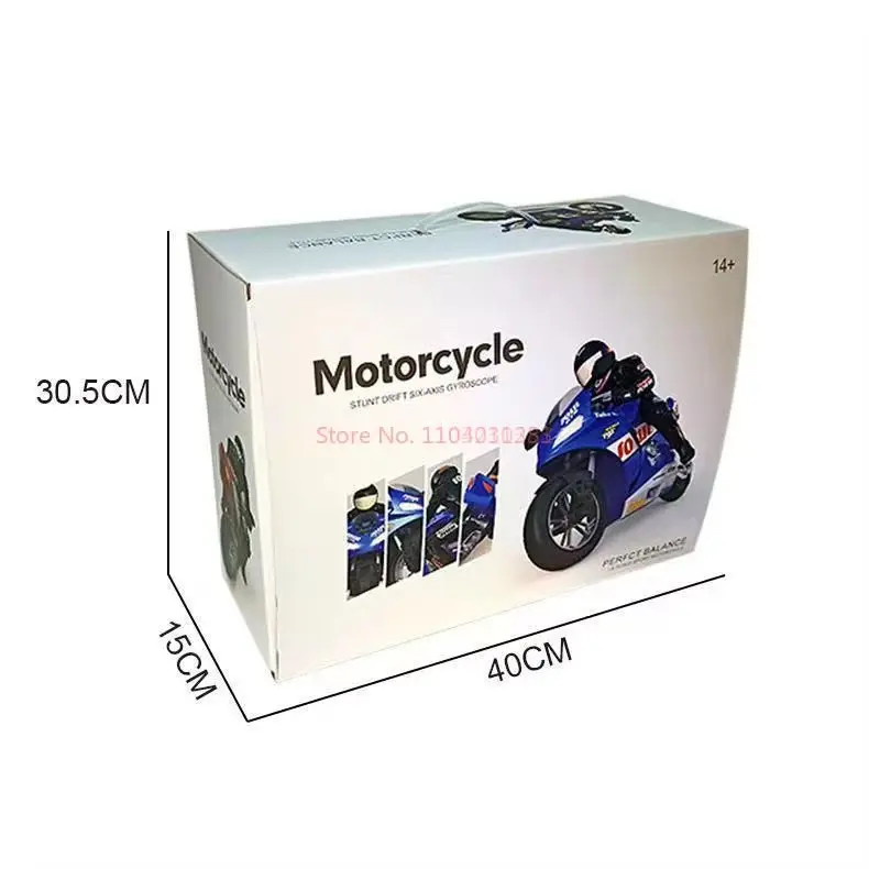 Nova auto balanceamento motocicleta multi engrenagem grande controle remoto elétrico de alta velocidade motocicleta deriva rotação dublê em pé