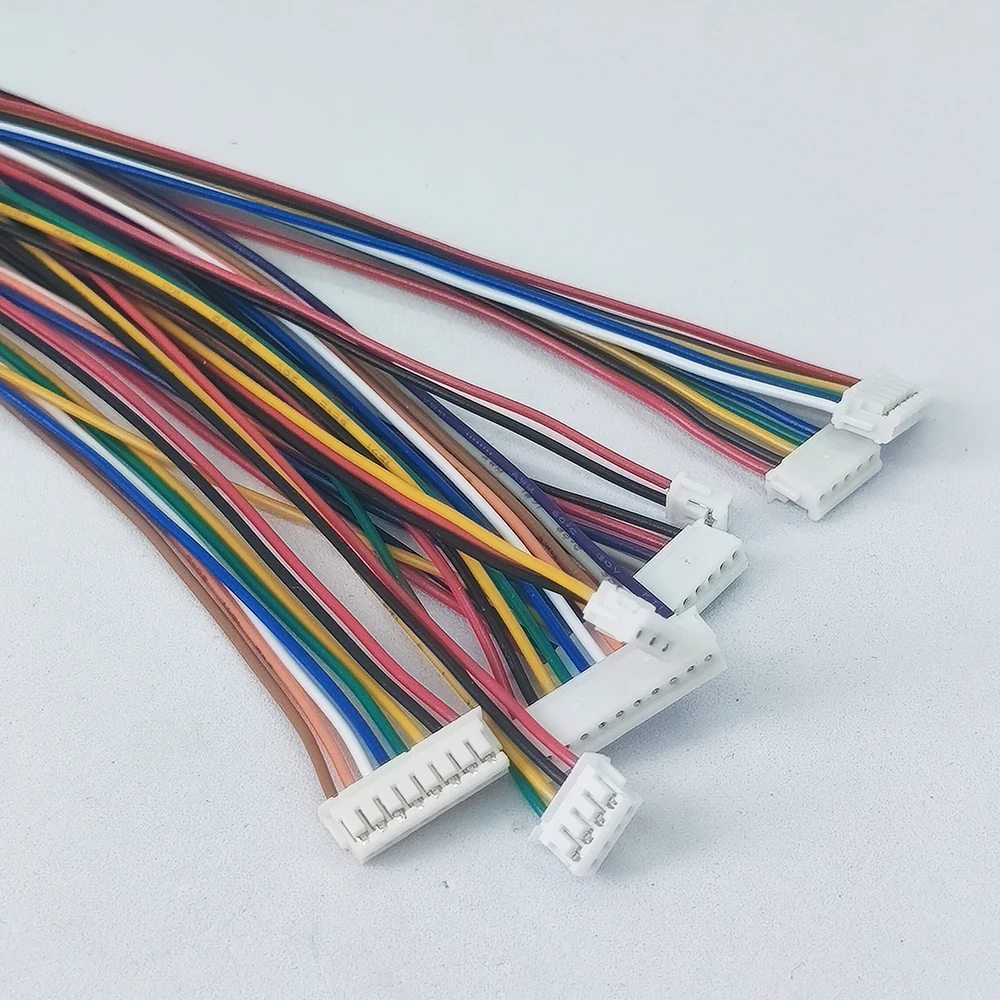 10 Stück ZH1,5mm Rastermaß Anschlusskabel 28AWG Elektronikdraht 2P 3P 4P 5P 6P 8P 10P 12P Verbindungskabel für Elektronik-DIY – Detail 2