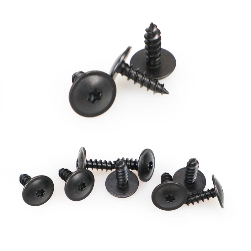 50pcs Universal 5x16mm Car Engine Cover Undertray Splash Guard Wheel Arch Torx Screws Fastener Clips for VW for AUDI