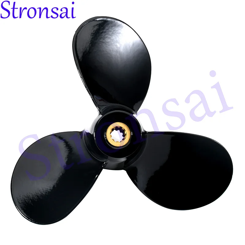Boat Engine Propeller 7 1/4*6 1/2 10 Tooth For Suzuki Outboard Motor 2T 4HP 5HP 6HP 2 Stroke Replaces Parts