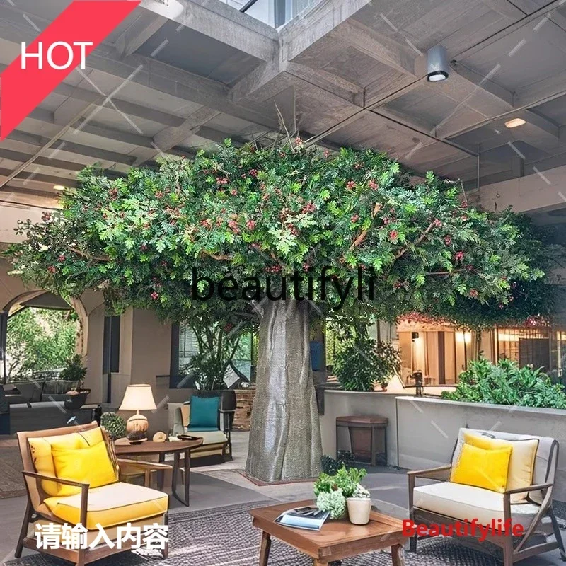 -FG10Artificial Red Fruit Artificial Tree Decoration Shooting Props Mountain Red Artificial Wild Hawthorn Fake Tr