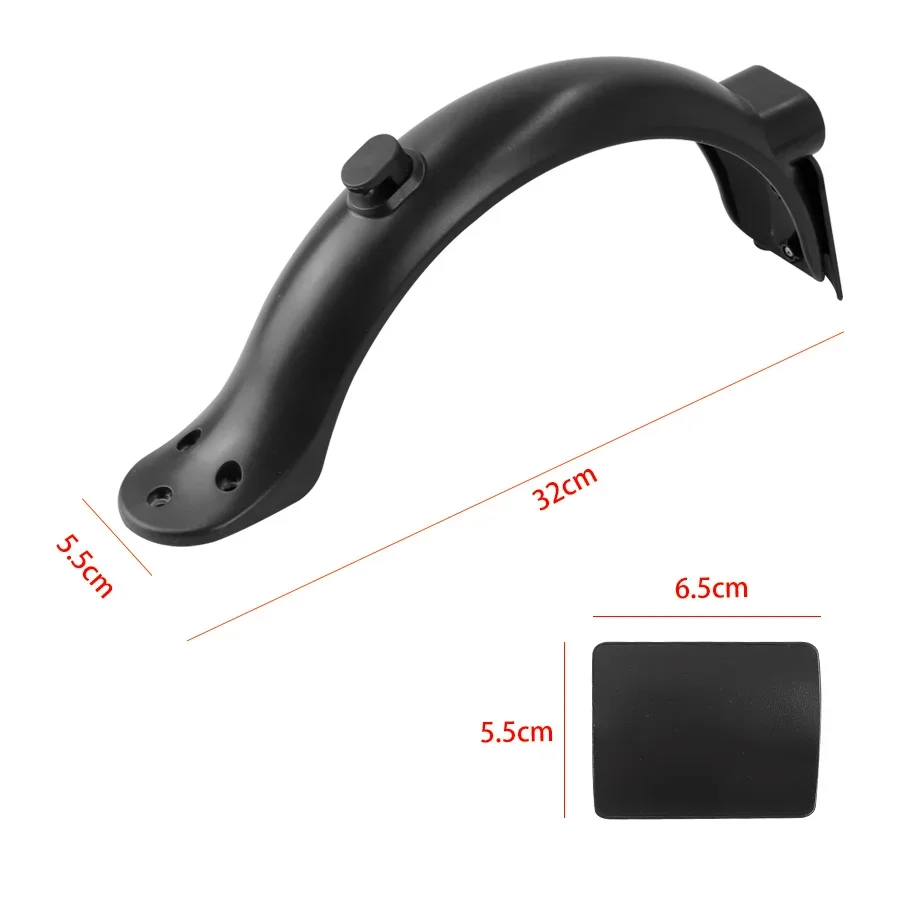 Rear Mudguard Kit Accessories For Xiaomi M365 Pro 2 1S Electric Scooter Fender Bracket Taillight Mud Guard Essential Spare Parts