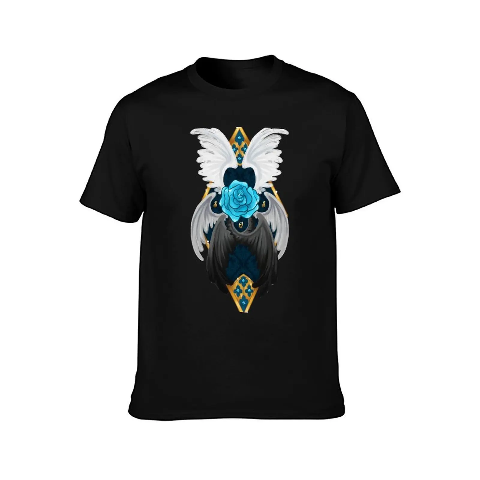 The Crest of The Seraph of Stories T-Shirt Big Size Short Sleeve Casual Top T-Shirt