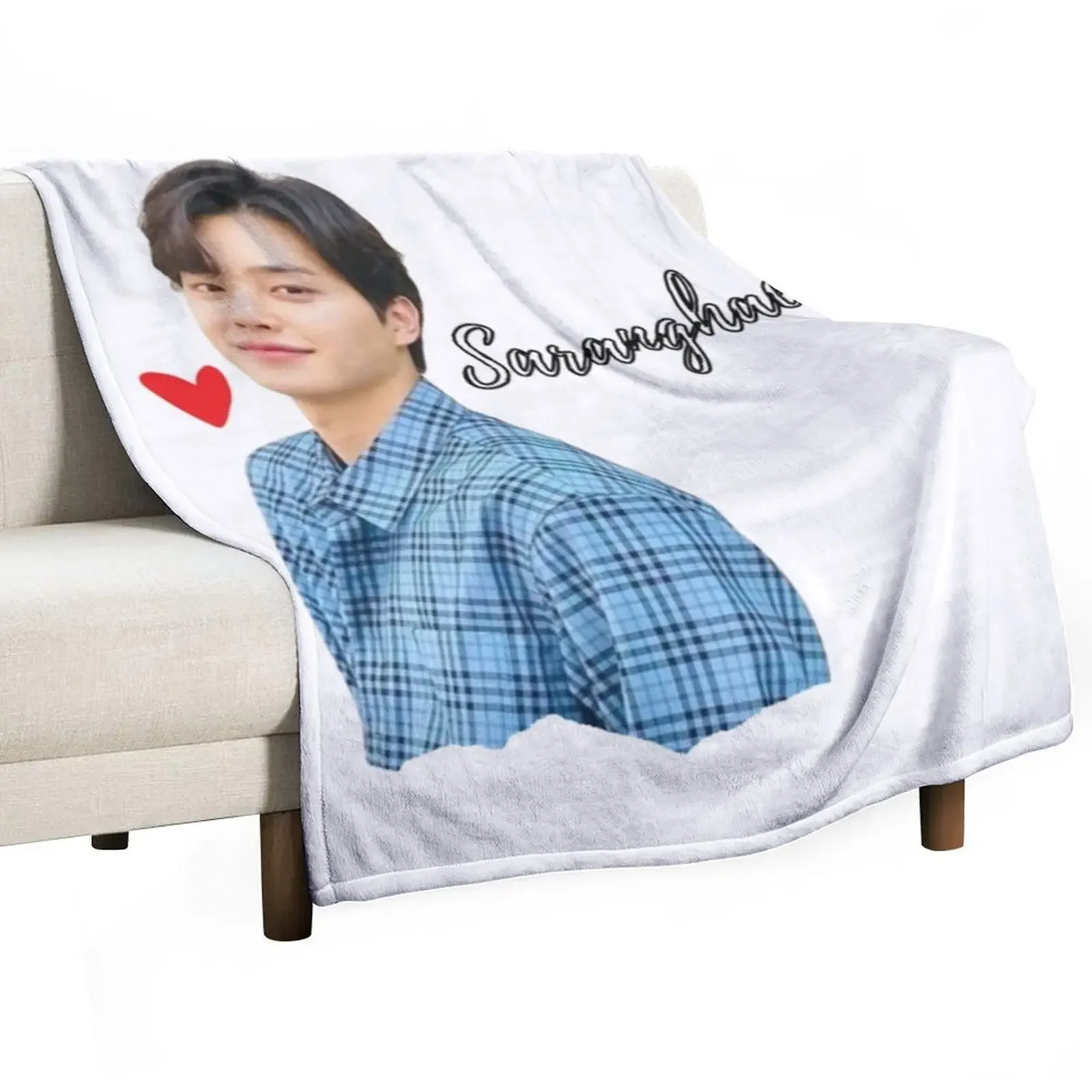 

Song Kang Saranghae Love Alarm T-ShirtSong Kang -  - saranghae - Love Alarm Throw Blanket Summer Heavy Blankets