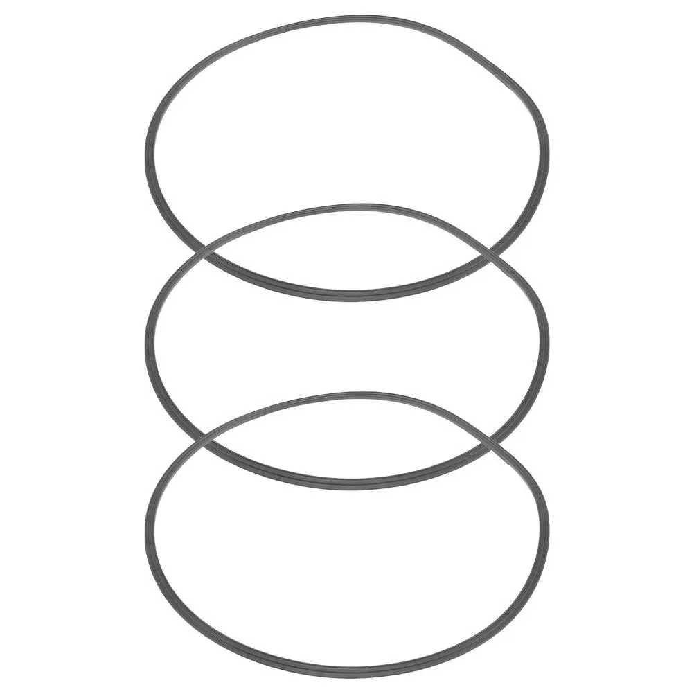 3Pcs Bar Chair Base Rubber Ring Silent Shock Absorbing Non-Slip Bar Stool Protector Ring Floor Protector for Round Base Stool
