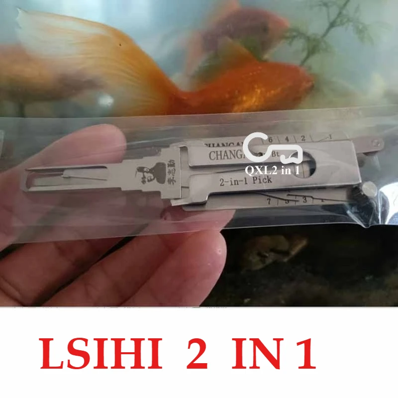 

1pcs LISHI for CHANGA,N 2 in 1 Auto Pick and Decoder Ganzua Tools Master Key Lishi Tool Full Set decoder Car Locks Locksmith