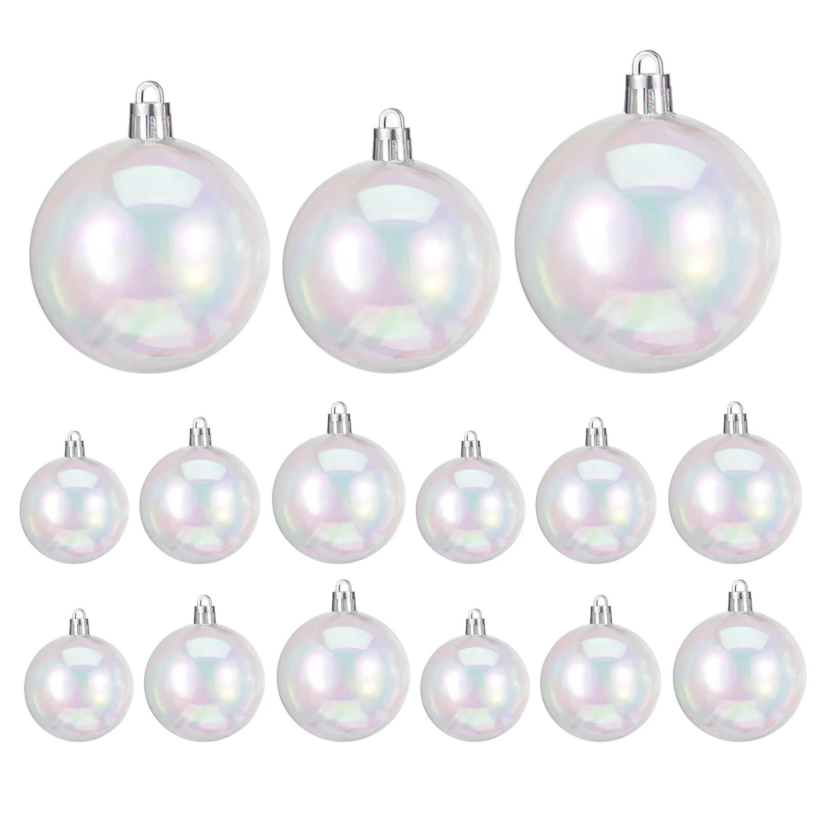 

30 Pcs Christmas Tree Balls Hanging Baubles Clear Fillable Ornament Ornaments for Xmas Decorations