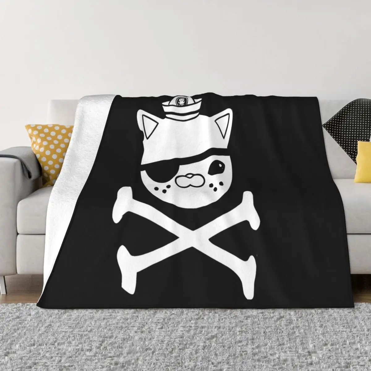 Kwazii Krossbones Anime Bedroom Quilt For Bed Custom Blanket Personalized Throw Blanket