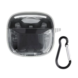 Transparent TPU Protective Sleeve For JBL TUNE FLEX 2 Earphone Soft Shockproof Protector Cover Washable Protective Carrying Case