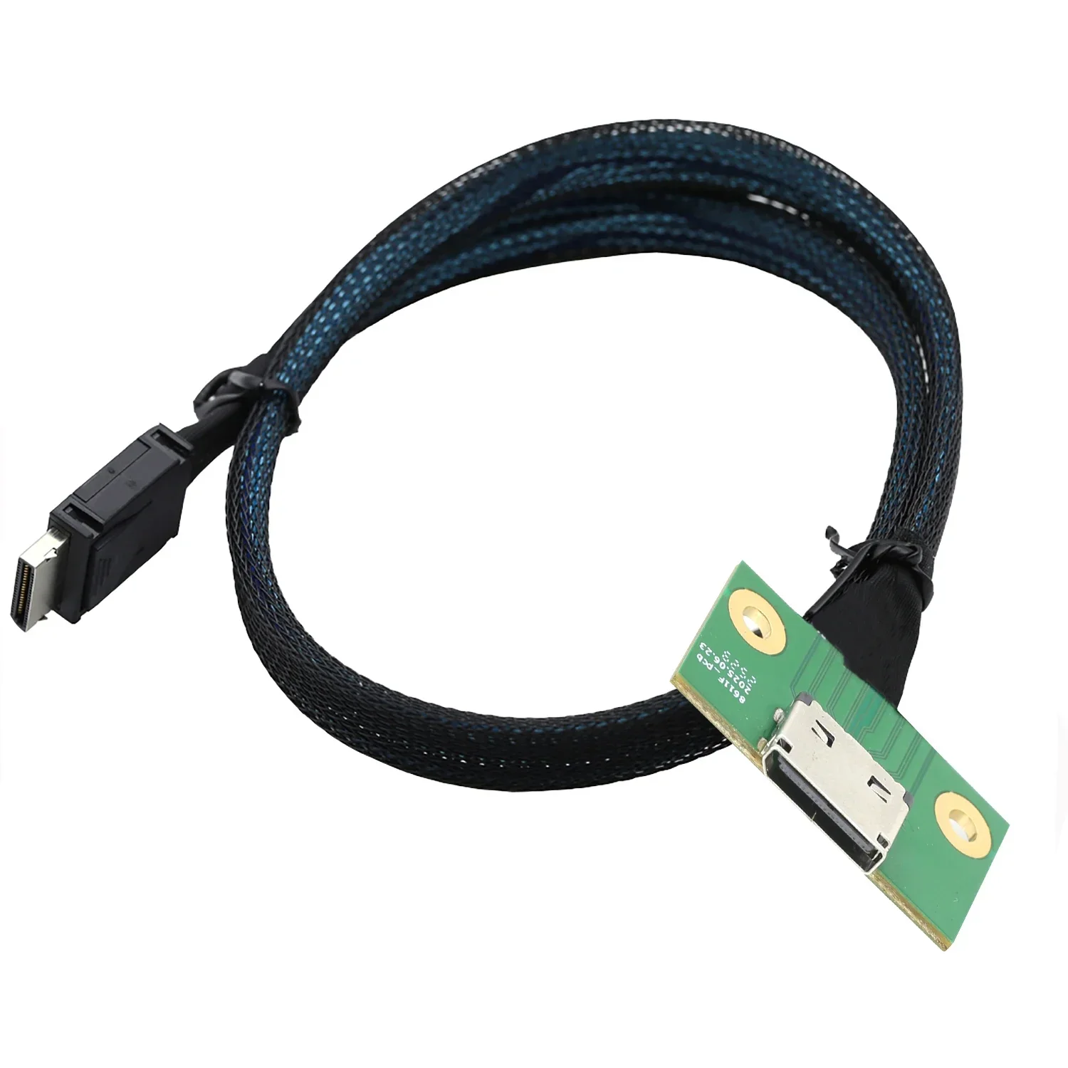 

PCIe PCI-Express OcuLink SFF-8611 4i male to OcuLink SFF-8612 4I female SSD Data Active Cable
