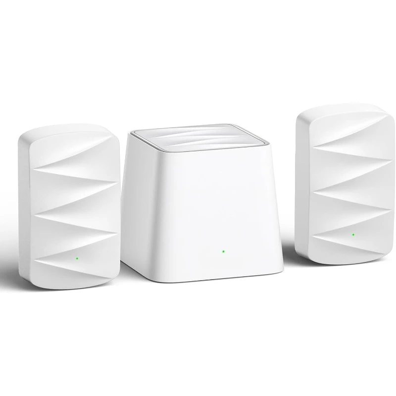 

M3 Mesh WiFi System, Up to 4,500 Sq.ft Coverage, AC1200 Gigabit Routers for Wireless Internet, Mesh WiFi Router Replacement