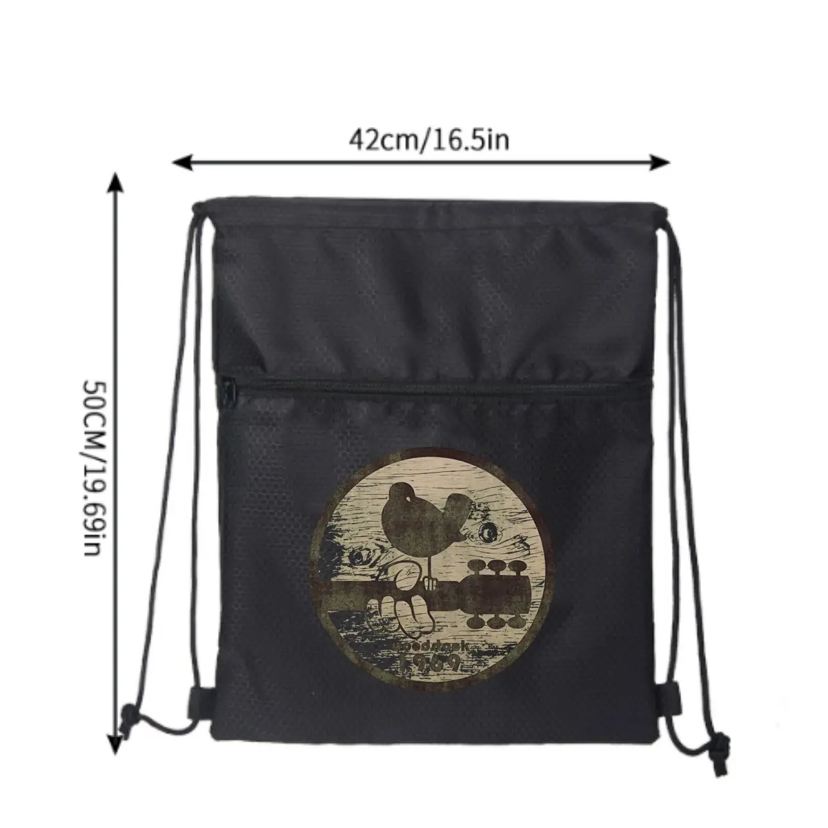 

Рюкзак на шнурке с винтажным логотипом — легкий, стильный и просторный — идеально подходит для повседневного использования