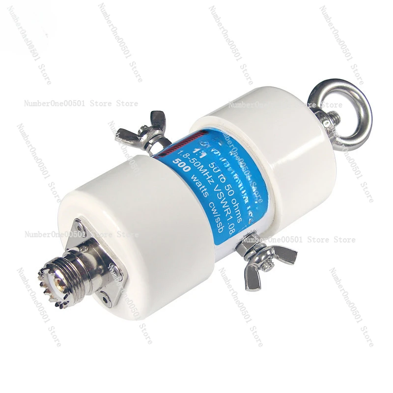 General Purpose 1:1 Voltage Type Balun Band 1-50mhz 500W Continuous Rated Power Short Wave Antenna Balun