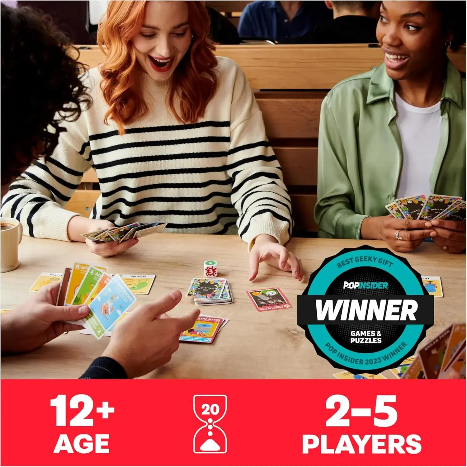 Spin Master Games, Dumb Ways to Die - A viral hit card game suitable for college, birthdays, and more, family games, party games