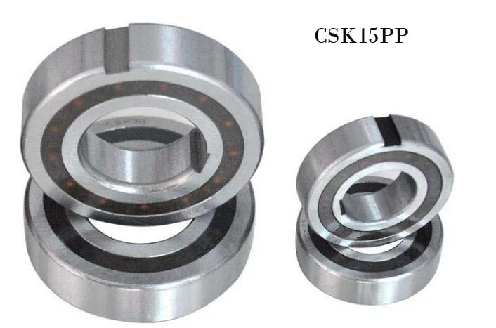 [2 PCS] CSK15PP (15x35x11 mm) One Way Clutch Bearing w/Dual Keyway Groove 6202RS