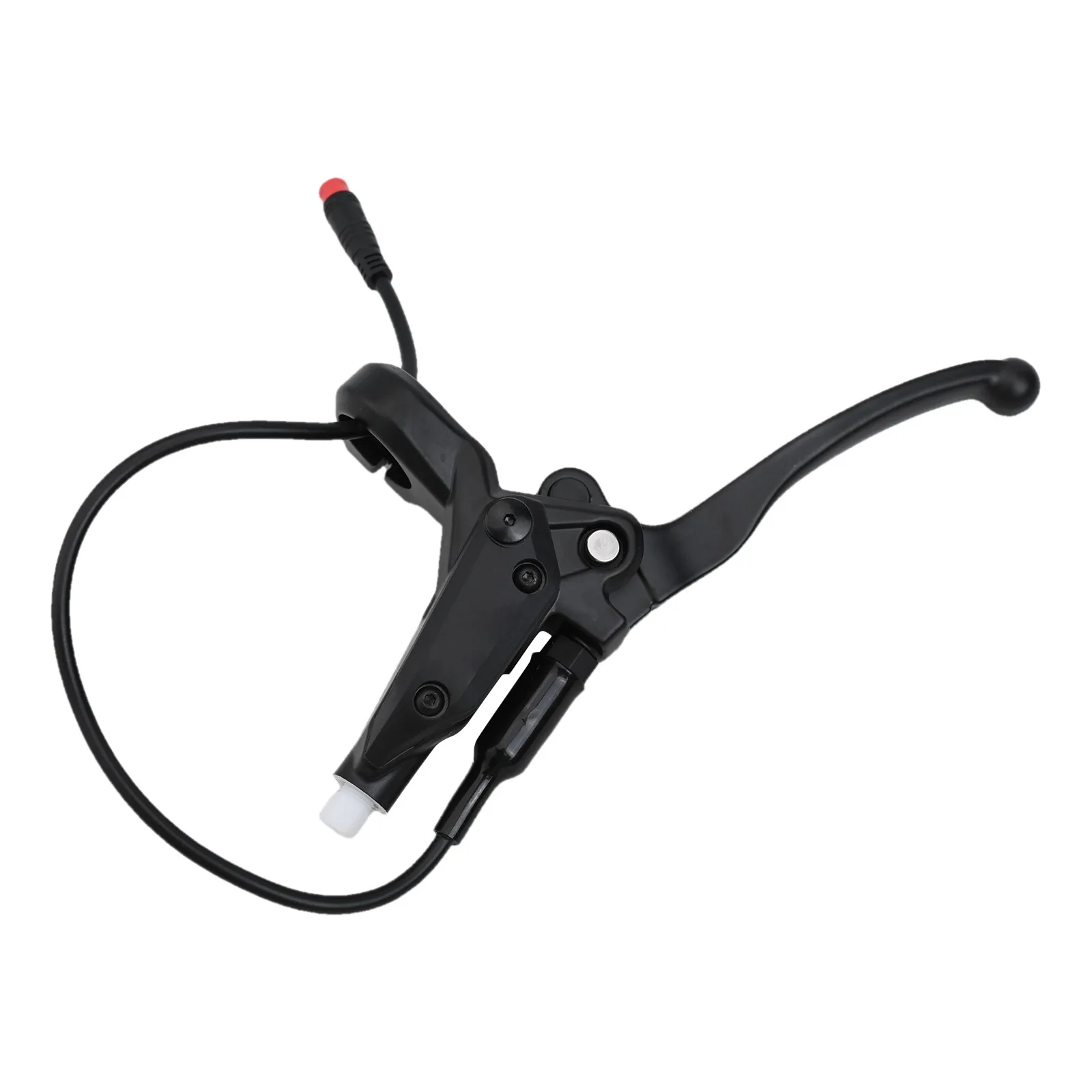 Electric Bicycle Brake Lever Integrated Oil Cylinder Mineral Oil Brake Aluminum Alloy Easy To Install Electronic Brake