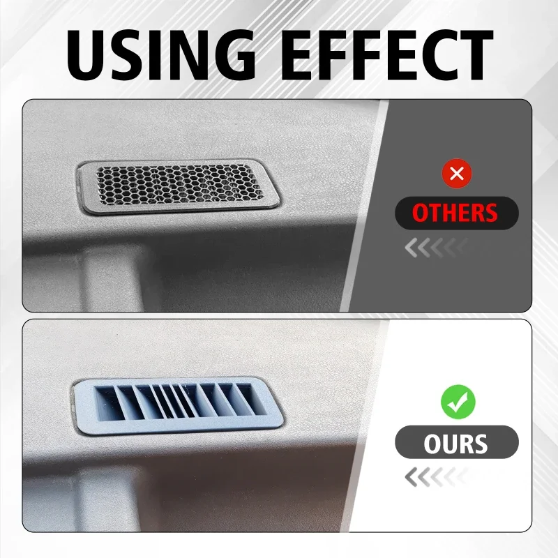 Dashboard Windshield Ventilation Cover RV Air Conditioning Ventilation Grille For Volkswagen T4 Transport Vehicle Camper Vehicle