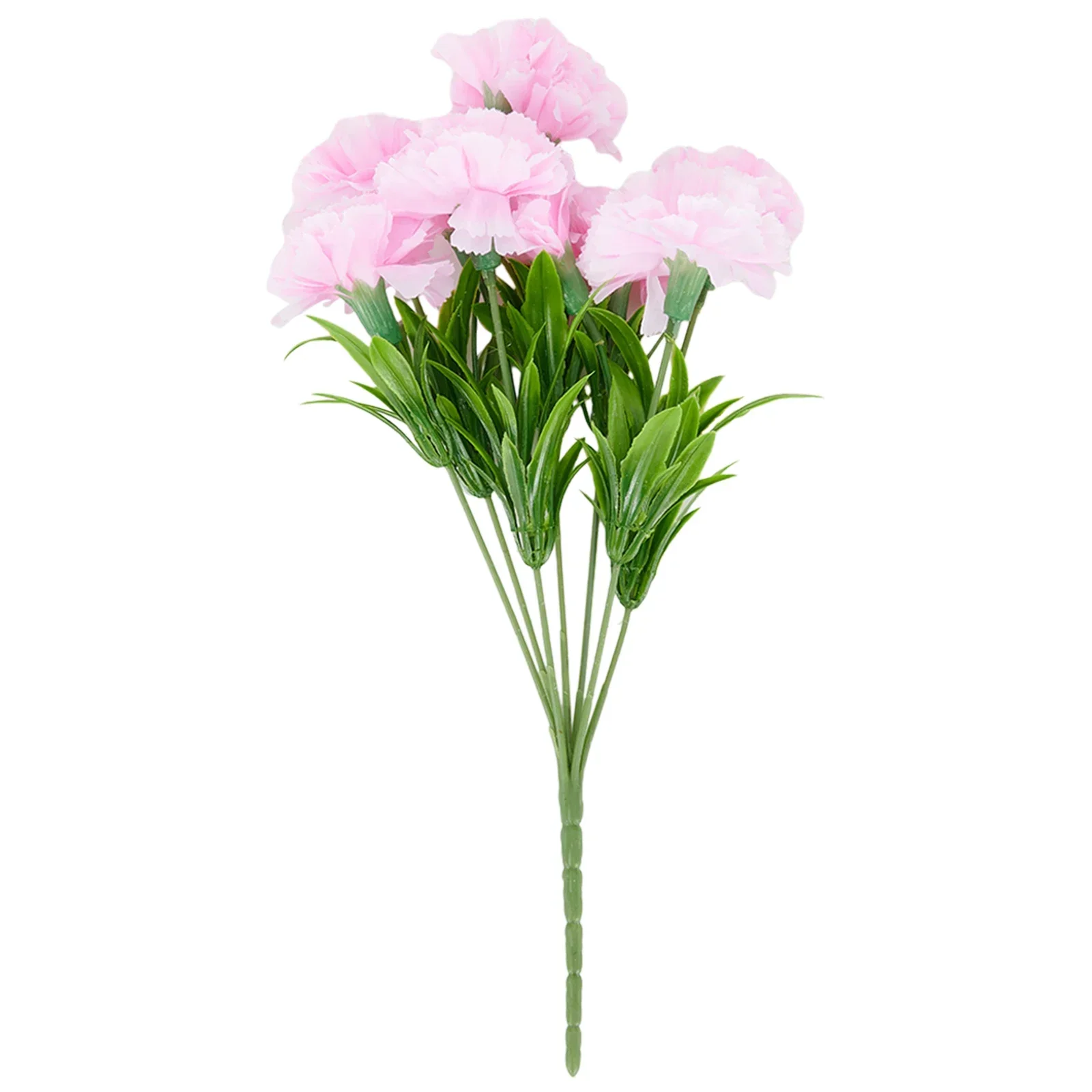 Fake Carnation Artificial Flowers 11 Heads In/Outdoor All Occasions Artificial Flower For Wedding Home Decor Brand New