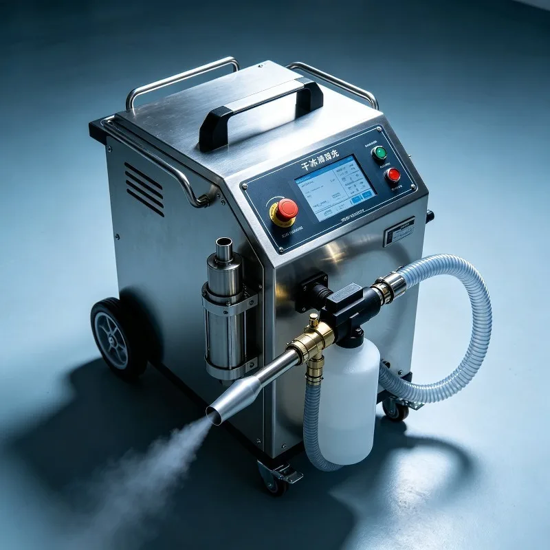 Dry Ice Non Destructive Cleaner Dry Ice Blaster For Sensitive Parts Safe Cleaning Works