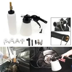 Car Brake Bleeder Kit Oil Change Pump 1L Capacity Brake Fluid Replacement Tools Brake Oil Exchanger Truck Motorcycle Accessories