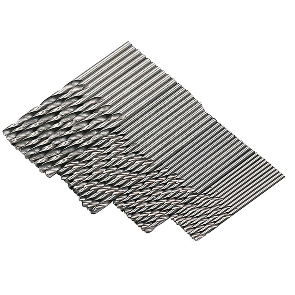 

40pcs Mini Drill HSS Bit 0.5mm 2.0mm Straight Shank Twist Drill Bits Set
